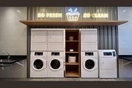 Studio à venda com 25m², 1 quarto e sem vagaLavanderia