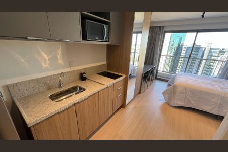 Studio à venda com 25m², 1 quarto e sem vagaCozinha