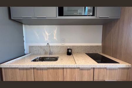 Studio à venda com 25m², 1 quarto e sem vagaCozinha