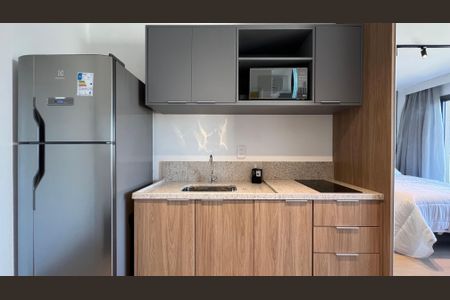 Studio à venda com 25m², 1 quarto e sem vagaCozinha