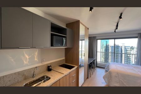 Studio à venda com 25m², 1 quarto e sem vagaCozinha