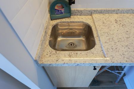 Studio para alugar com 27m², 1 quarto e sem vaga Cozinha e área de serviço