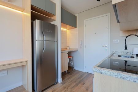 Studio para alugar com 27m², 1 quarto e sem vagaCozinha e área de serviço