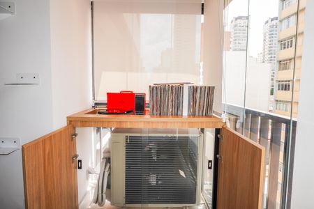 Apartamento à venda com 58m², 1 quarto e 1 vagaVaranda da Sala