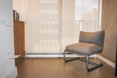 Apartamento à venda com 58m², 1 quarto e 1 vagaVaranda da Sala