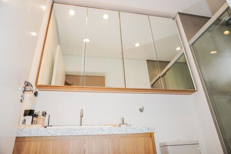 Apartamento à venda com 58m², 1 quarto e 1 vagaBanheiro 