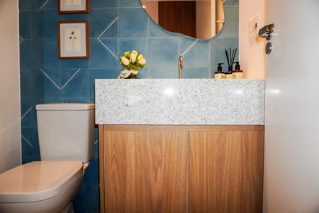 Apartamento à venda com 58m², 1 quarto e 1 vagaBanheiro