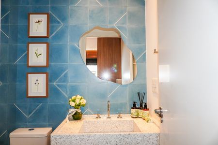 Apartamento à venda com 58m², 1 quarto e 1 vagaBanheiro