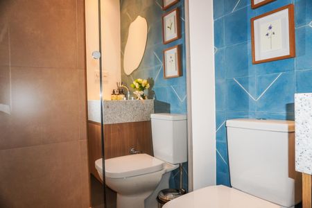 Apartamento à venda com 58m², 1 quarto e 1 vagaBanheiro