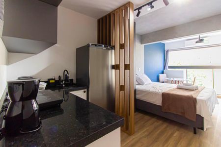 Studio para alugar com 25m², 1 quarto e sem vaga Studio para alugar com 25m², 1 quarto e sem vagaCozinha