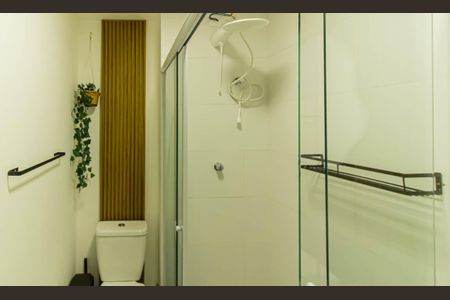 Studio para alugar com 25m², 1 quarto e sem vaga Studio para alugar com 25m², 1 quarto e sem vagaBanheiro