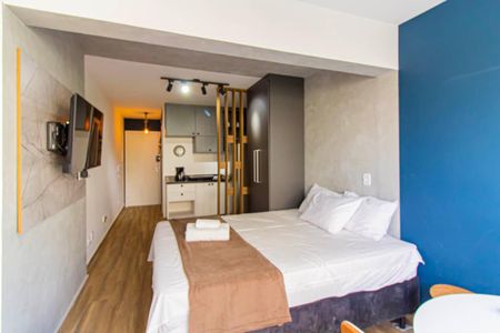 Studio para alugar com 25m², 1 quarto e sem vaga Studio para alugar com 25m², 1 quarto e sem vagaSala/Quarto