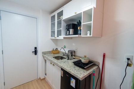 Studio para alugar com 27m², 1 quarto e sem vaga Studio para alugar com 27m², 1 quarto e sem vagaCozinha