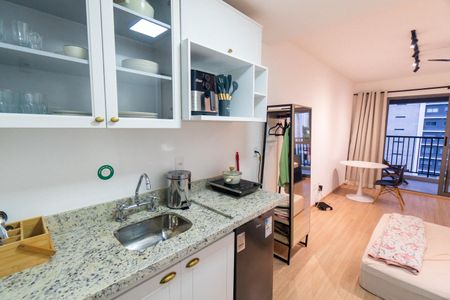 Studio para alugar com 27m², 1 quarto e sem vaga Studio para alugar com 27m², 1 quarto e sem vagaCozinha