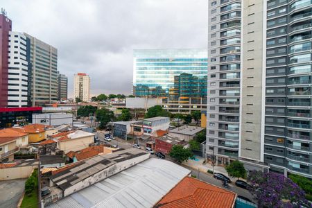 Studio para alugar com 27m², 1 quarto e sem vaga Studio para alugar com 27m², 1 quarto e sem vagaVista da Sacada