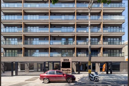 Studio à venda com 33m², 1 quarto e 1 vaga Studio à venda com 33m², 1 quarto e 1 vagaFachada