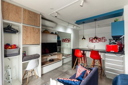 Studio para alugar com 42m², 1 quarto e 1 vagaStudio