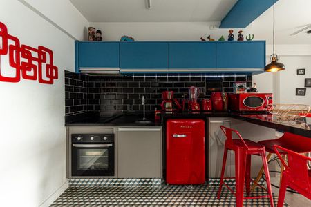 Studio para alugar com 42m², 1 quarto e 1 vagaCozinha