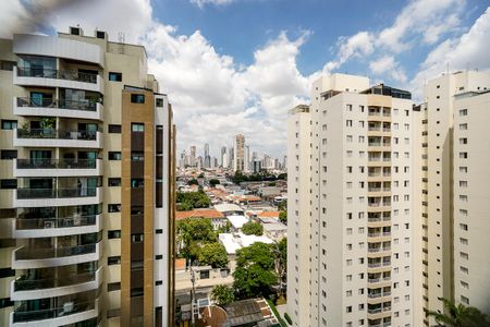 Apartamento à venda com 73m², 3 quartos e 2 vagasVista da varanda