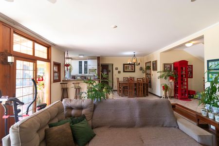 Casa de condomínio à venda com 411m², 7 quartos e 4 vagas Casa de condomínio à venda com 411m², 7 quartos e 4 vagasSala