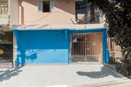 Casa para alugar com 40m², 1 quarto e sem vagaFachada + Placa