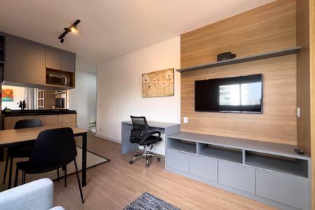 Studio para alugar com 34m², 1 quarto e 1 vaga Studio para alugar com 34m², 1 quarto e 1 vagaStudio