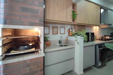 Apartamento à venda com 77m², 3 quartos e 2 vagasÁrea gourmet