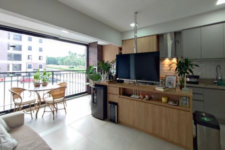 Apartamento à venda com 77m², 3 quartos e 2 vagasSala