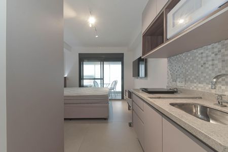 Studio para alugar com 25m², 1 quarto e sem vaga Studio para alugar com 25m², 1 quarto e sem vagaCozinha