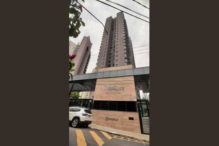 Apartamento à venda com 106m², 1 quarto e 2 vagasFachada e portaria