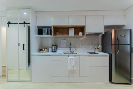 Studio à venda com 26m², 1 quarto e sem vagaCozinha