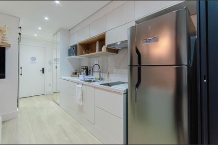 Studio à venda com 26m², 1 quarto e sem vagaCozinha