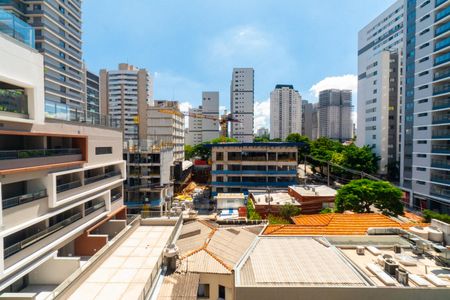 Studio à venda com 28m², 1 quarto e sem vagaVista da Sacada