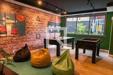 Studio para alugar com 27m², 1 quarto e sem vagaSala de jogos