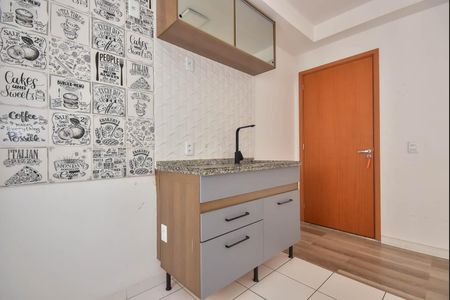 Apartamento à venda com 44m², 2 quartos e 1 vagaCozinha