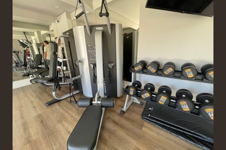 Apartamento para alugar com 39m², 1 quarto e 1 vaga Apartamento para alugar com 39m², 1 quarto e 1 vagaAcademia