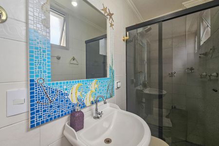 Apartamento para alugar com 120m², 3 quartos e 1 vagaBanheiro da suíte 