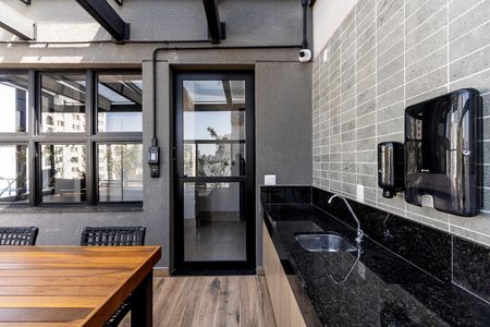 Apartamento à venda com 34m², 1 quarto e sem vagaÁrea comum - Salão de festas