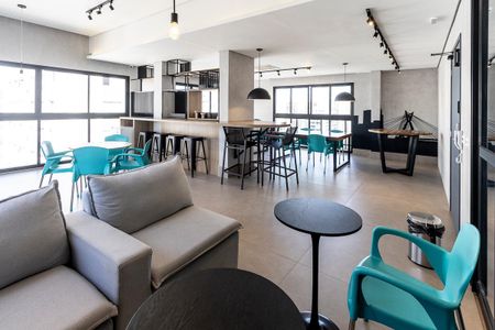 Apartamento à venda com 34m², 1 quarto e sem vagaÁrea Gourmet