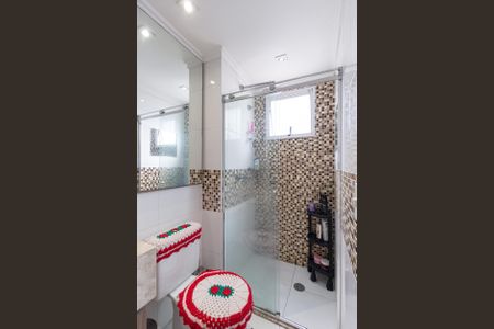 Apartamento à venda com 89m², 2 quartos e 2 vagasBanheiro da suíte