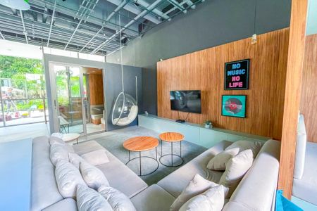 Studio para alugar com 37m², 1 quarto e sem vaga Studio para alugar com 37m², 1 quarto e sem vagaÁrea comum - Salão de jogos