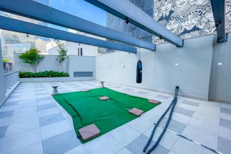 Studio para alugar com 37m², 1 quarto e sem vaga Studio para alugar com 37m², 1 quarto e sem vagaÁrea comum - Academia