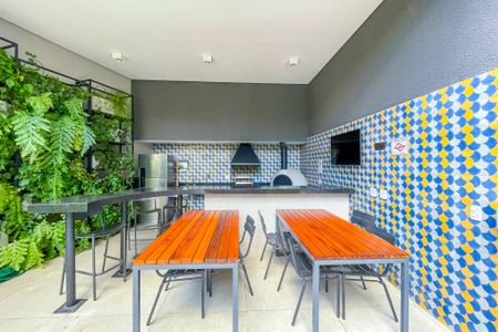 Studio para alugar com 37m², 1 quarto e sem vaga Studio para alugar com 37m², 1 quarto e sem vagaÁrea comum - Churrasqueira