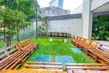 Studio para alugar com 37m², 1 quarto e sem vaga Studio para alugar com 37m², 1 quarto e sem vagaÁrea comum - Jardim