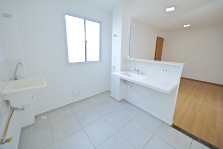 Apartamento para alugar com 43m², 2 quartos e 1 vagaCozinha e Área de Serviço