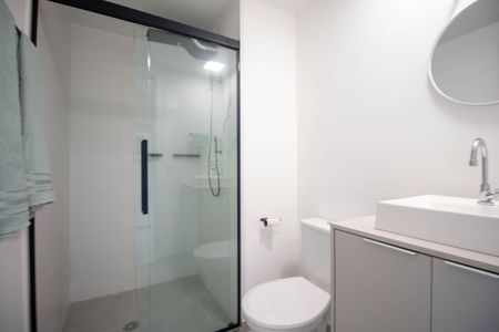Apartamento para alugar com 29m², 1 quarto e sem vaga Apartamento para alugar com 29m², 1 quarto e sem vagaBanheiro