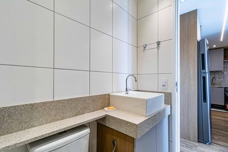 Apartamento para alugar com 39m², 2 quartos e 1 vaga Apartamento para alugar com 39m², 2 quartos e 1 vagaBanheiro