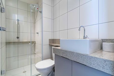 Apartamento para alugar com 39m², 2 quartos e 1 vaga Apartamento para alugar com 39m², 2 quartos e 1 vagaBanheiro