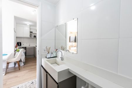 Apartamento para alugar com 36m², 2 quartos e sem vaga Apartamento para alugar com 36m², 2 quartos e sem vagaBanheiro