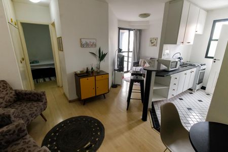 Apartamento para alugar com 49m², 1 quarto e 1 vaga Apartamento para alugar com 49m², 1 quarto e 1 vagaSala 1